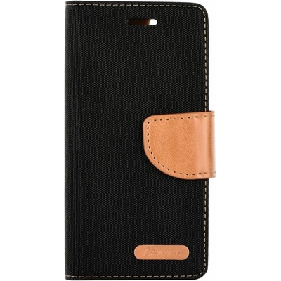 Canvas Book černé – Huawei P9 Lite 2017 / P8 Lite 2017 / Honor 8 Lite – Zbozi.Blesk.cz