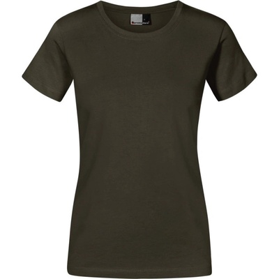 Promodoro Tričko Promodoro Premium 3005 krátký rukáv dámské Khaki