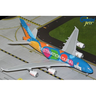 Gemini A380-861 Emirates Destination DubaiBe Part Of The Magic Colors 1:200