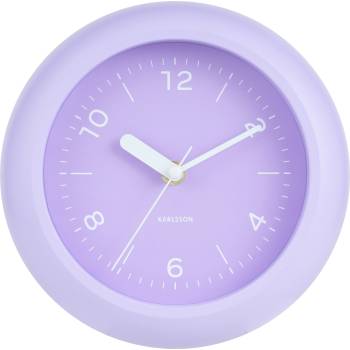 Karlsson Стенен часовник Slope, светлолилав (KA6047LP)