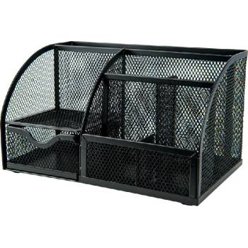 Органайзер за бюро метална мрежа Axent Черен (1701001-08-2125-01-A)