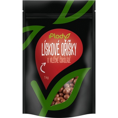 iPlody Lískové ořechy v mléčné čokoládě 1 kg