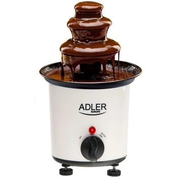 Adler Шоколадов фонтан Adler AD 4487, 30W, 200ml, 80C, Светлинен Индикатор, Бял (9999AD4487)