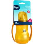 Wee Baby Преходна чаша с дръжки Wee Baby - Galaxy, PP, 250 ml, жълта (754) - ozone