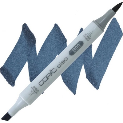 Lihová fixa COPIC Ciao oboustranná Brush & Chisel, Agate (B99)