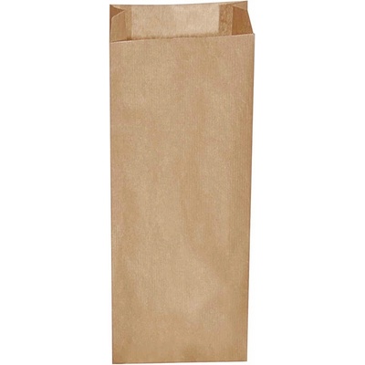 Sáček PAP.SVAČINOVÝ 3 kg HNĚDÝ (15+7x42cm) 500 ks