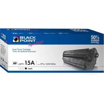Compatible Тонер Black Point LBPPH15A, черен, съвместим с HP C7115A, 3700 страници (LBPPH15A)