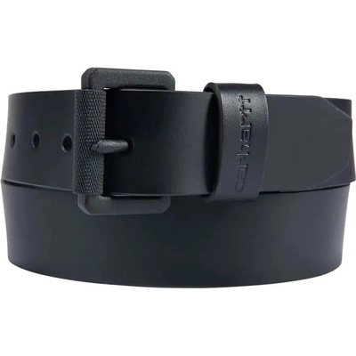 Carhartt Bridle leather roller buckle belt black