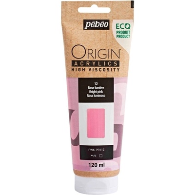 Pébéo Origin АКРИЛНА боя Bright Pink 120 ml 1 бр (817112)