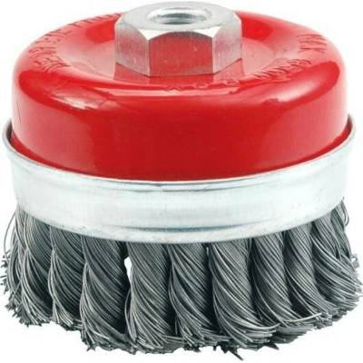 Kartáč drátěný čelní 100 mm pletený Vorel TO-06976