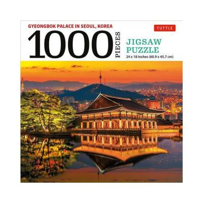 Jigsaw Tuttle Publishing Gyeongbok Palace in Seoul Korea 1000 dielov
