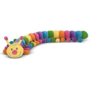 Melissa & Doug - Плюшена играчка - Гъсеницата Лонгфелд (17690_1)