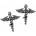 Alchemy gothic Обеци ALCHEMY GOTHIC - Mötley Crüe - PE15