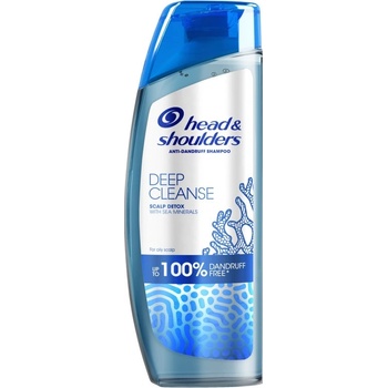 Head & Shoulders Deep Cleanse Scalp Detox with Sea Minerals šampón na vlasy proti lupinám 300 ml