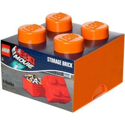 LEGO® úložný box 250x250x180mm oranžový LEGO40031760