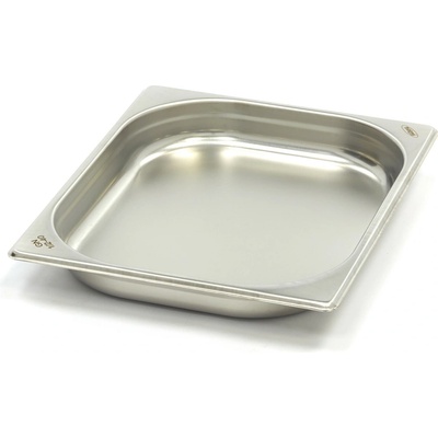 Gastronádoba 1/2 GN - hloubka 4 cm - 32,5 x 26,5 cm - nerezová ocel