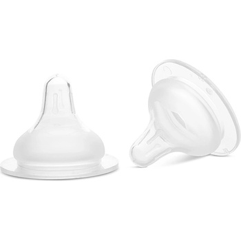 MyFRIEND Силиконови биберони за шише с широко гърло Lorelli - My Friend, 3 m+, 2 броя (1022074)