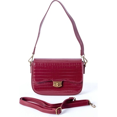 David Jones tmavěkabelka na rameno i crossbody 7002 červená