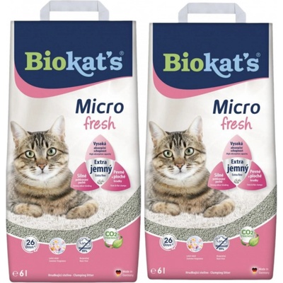 Biokat's Biokats micro fresh 2 x 6 l