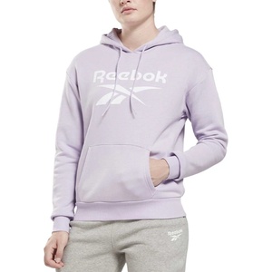Reebok Identity Big Logo Fleece Hoodie Purple