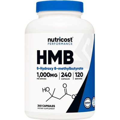 Nutricost HMB 500 mg [240 капсули]