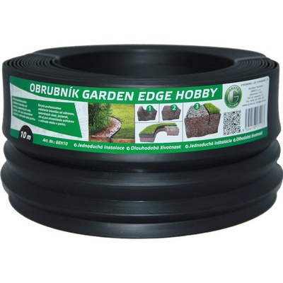 Grate Garden Edge Hobby obrubník 10 m černý 1 ks