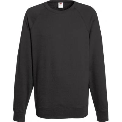 Fruit of the Loom COTT | FOL | Лек суитшърт Raglan, светло графитен, XXL (162138a3705)