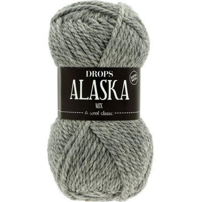 Drops Alaska MIX 04 tmavá sivá
