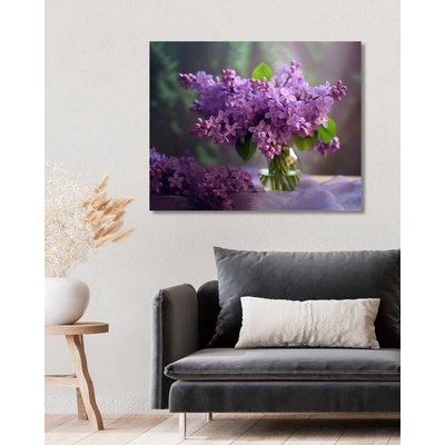 ZUTY Obrazy na stenu - Fialový orgován Rámovanie: vypnuté plátno na rám, Rozmer: 80x100 cm