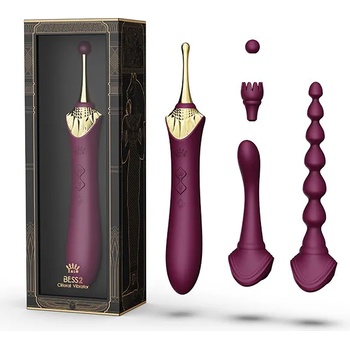 Image 1 of ZALO Bess 2 Heating Clitoral Vibrator Velvet Purple