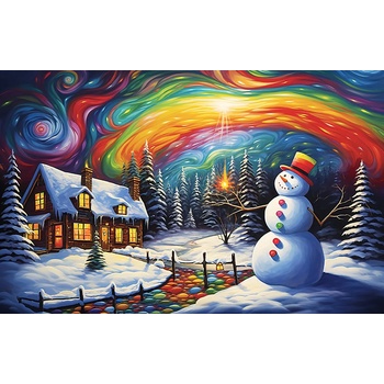 SunsOut - Puzzle Colorful Christmas - 550 piese
