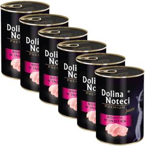 Dolina Noteci Premium Cat Junior с много пуйка 6 x 400 г