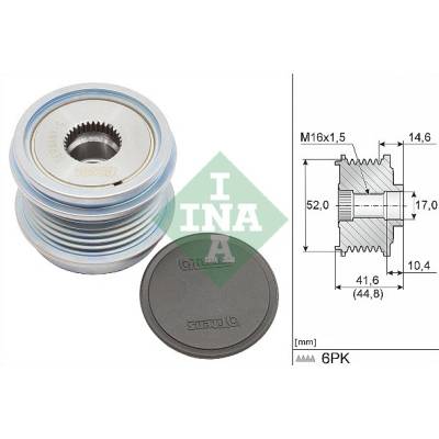 Voľnobeżka alternátora Schaeffler INA 535 0343 10
