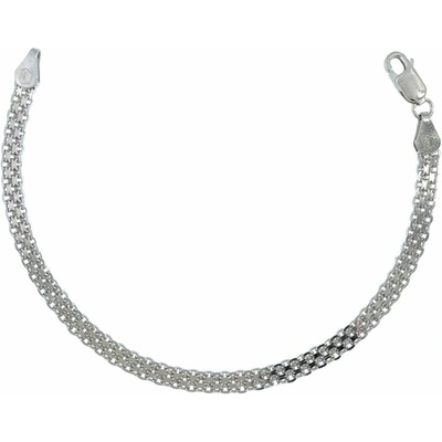 INFINITYSILVER Strieborný náramok trojradový 136005317