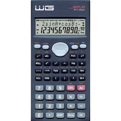 WG - Kalkulačka WG2 MathMaster Pro, vědecká, černá - 12264