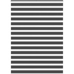 vidaXL Зеброва щора 165x200 см Ширина на плата 160, 9 см полиестер (4014274)