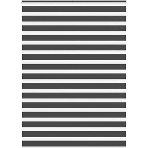 vidaXL Зеброва щора 165x200 см Ширина на плата 160, 9 см полиестер (4014274)