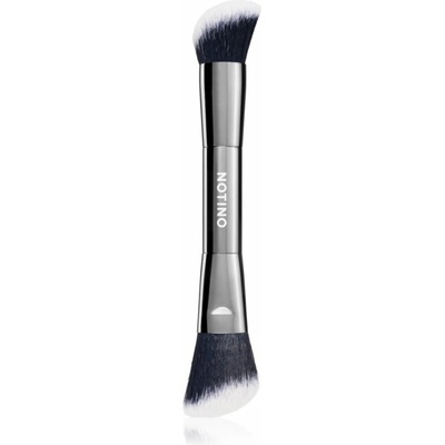 Notino Dual-End Contour Brush 440 štetec na lícenku, kontúrovanie a rozjasňovač obojstranný 1 ks