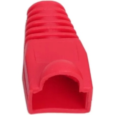 VEZ Съединител rj45 против счупване (05230pi-100), червен, 100 бр (05230pi-100)