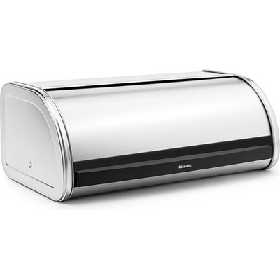 Brabantia Кутия за хляб Brabantia Roll Top 646890, 16 л, 44.5х26 см, Лека и здрава конструкция, Инокс/Мат (646890)