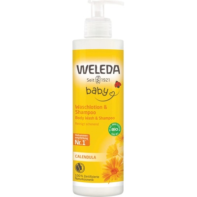 Weleda baby Měsíčkový mycí krém a šampon 400ml – Zboží Dáma