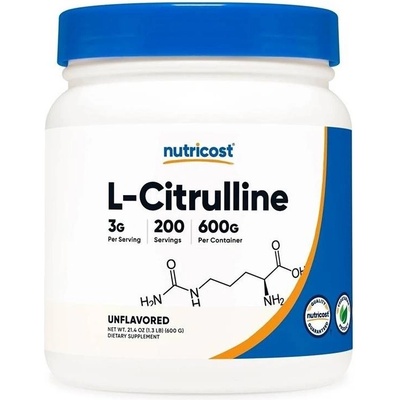 Nutricost L-Citrulline, 600 g, Nutricost (67932 (097101) NC)