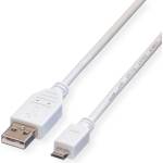 Roline Cable USB2.0 A-Micro B, M/M, 0.15m, Value 11.99. 8751 (11.99.8751)