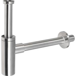 Sapho Minimal - Сифон за мивка 1 1/4", отпадък 32 мм, неръждавейка MI036 (MI036)
