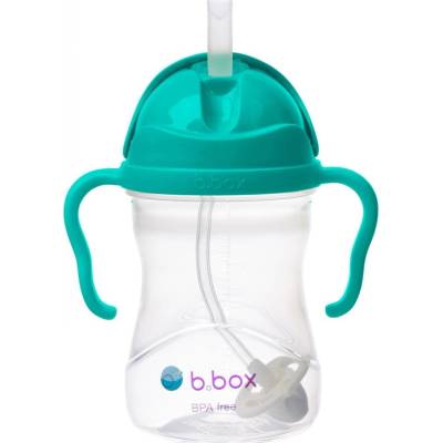 b.box hrnček so slamkou nefritová zeleň 240 ml 9353965005179