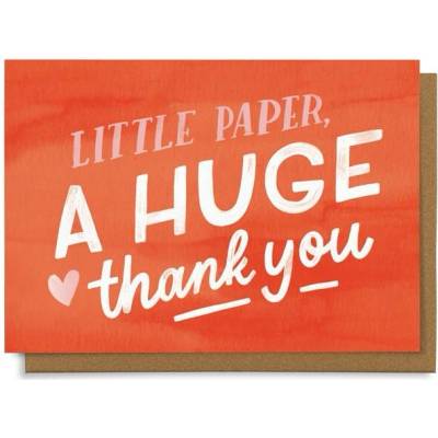 Chaukiss Little paper, a huge thank you
