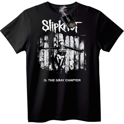 NOONEBRAND Тениска Slipknot Сивата Глава - 6XL, Black