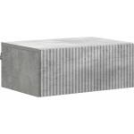 vidaXL Спален шкаф с монтаж на стена Бетонно сиво 49 x 34, 5 x 20 см (898451)