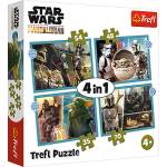 Trefl Puzzle 4v1 - Mandalorian (34397)