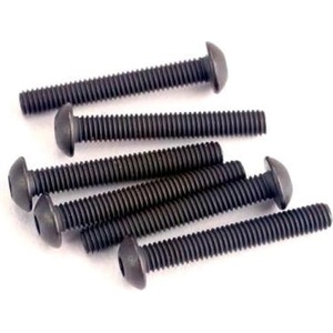 Traxxas винт с вътрешен шестостен M3x20mm полукръгла глава (6)